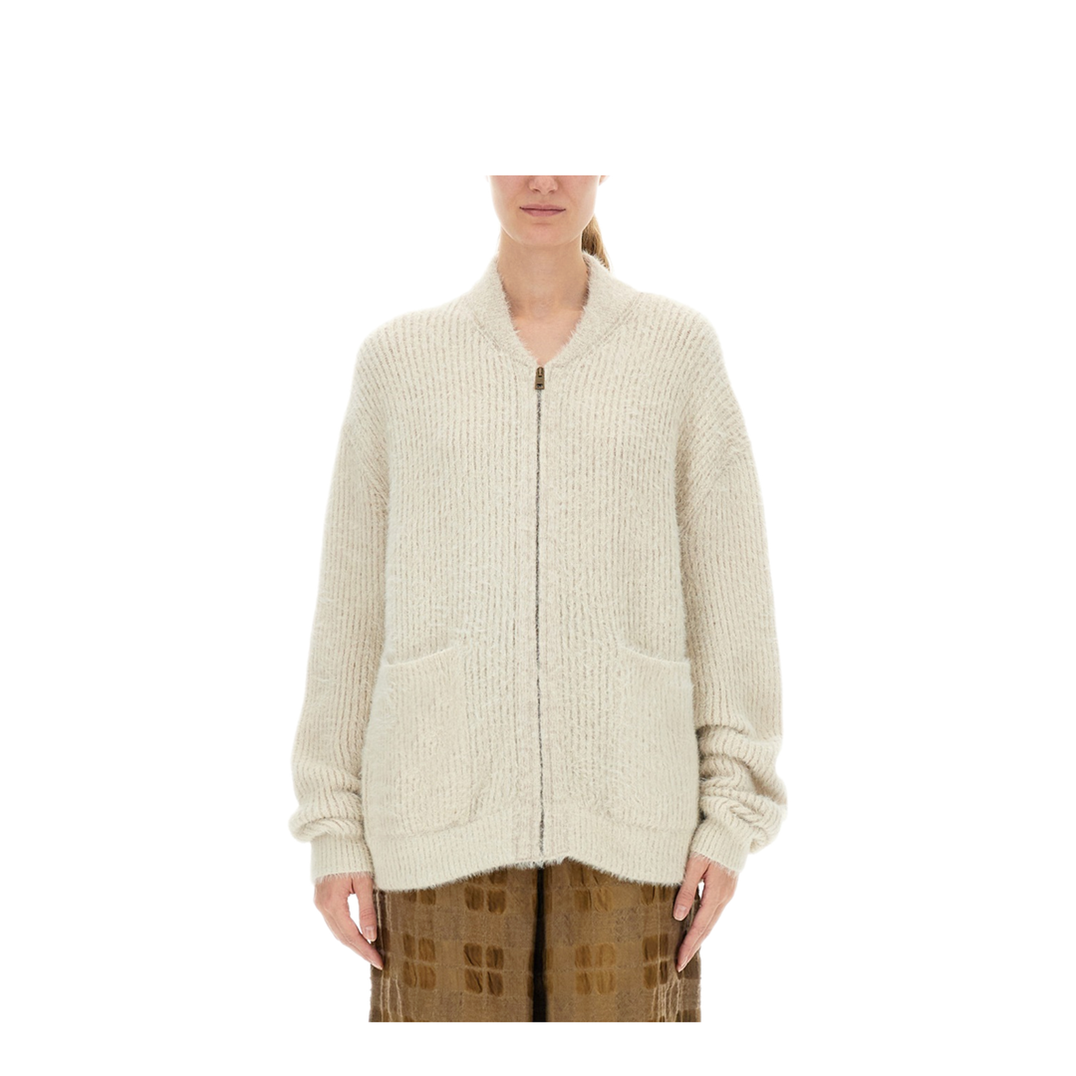 MAYFEYR - Uma Wang - Wool Blend Cardigan - UK7586UW101