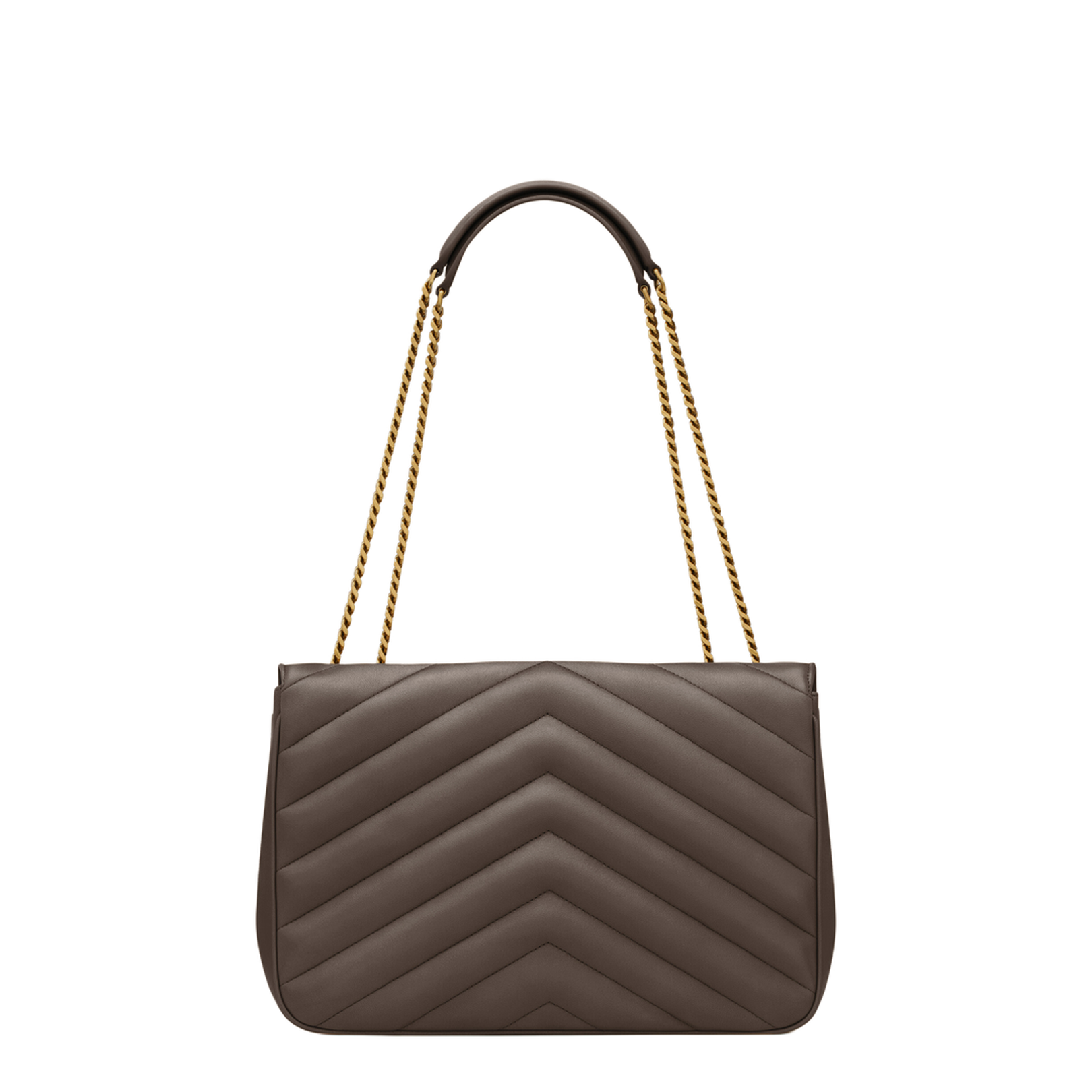 LOULOU large in MATELASSÉ lambskin