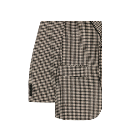 MAYFEYR - Dunst - Black Houndstooth Jacket - UDJA6C107I3