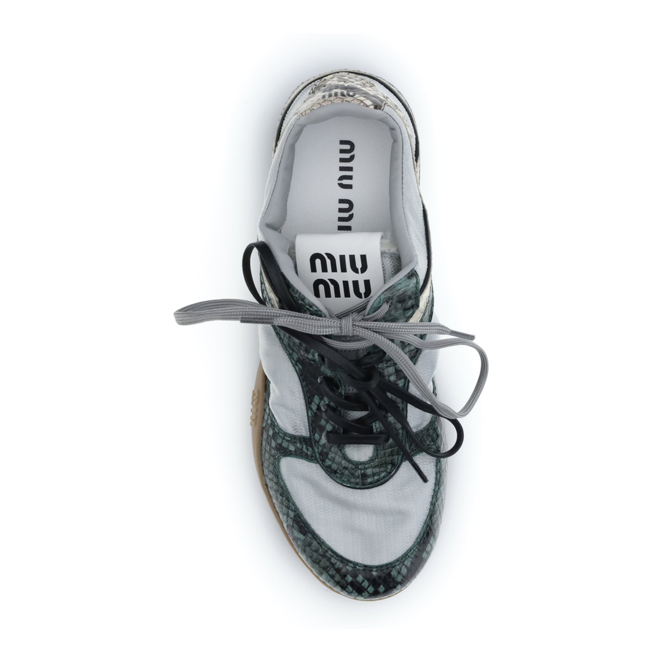 MAYFEYR - Miu Miu - Python Print Sneakers - 5E428EFB0053ZL4