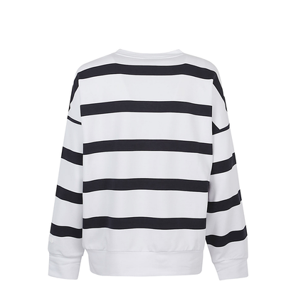 Crew-neck Sweatshirt with Long Sleeves