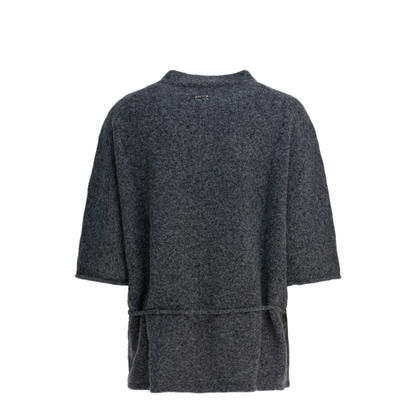 MAYFEYR - Umarmung - Wool Blend Crew Neck Sweater - UM253APO11GRAPHITE