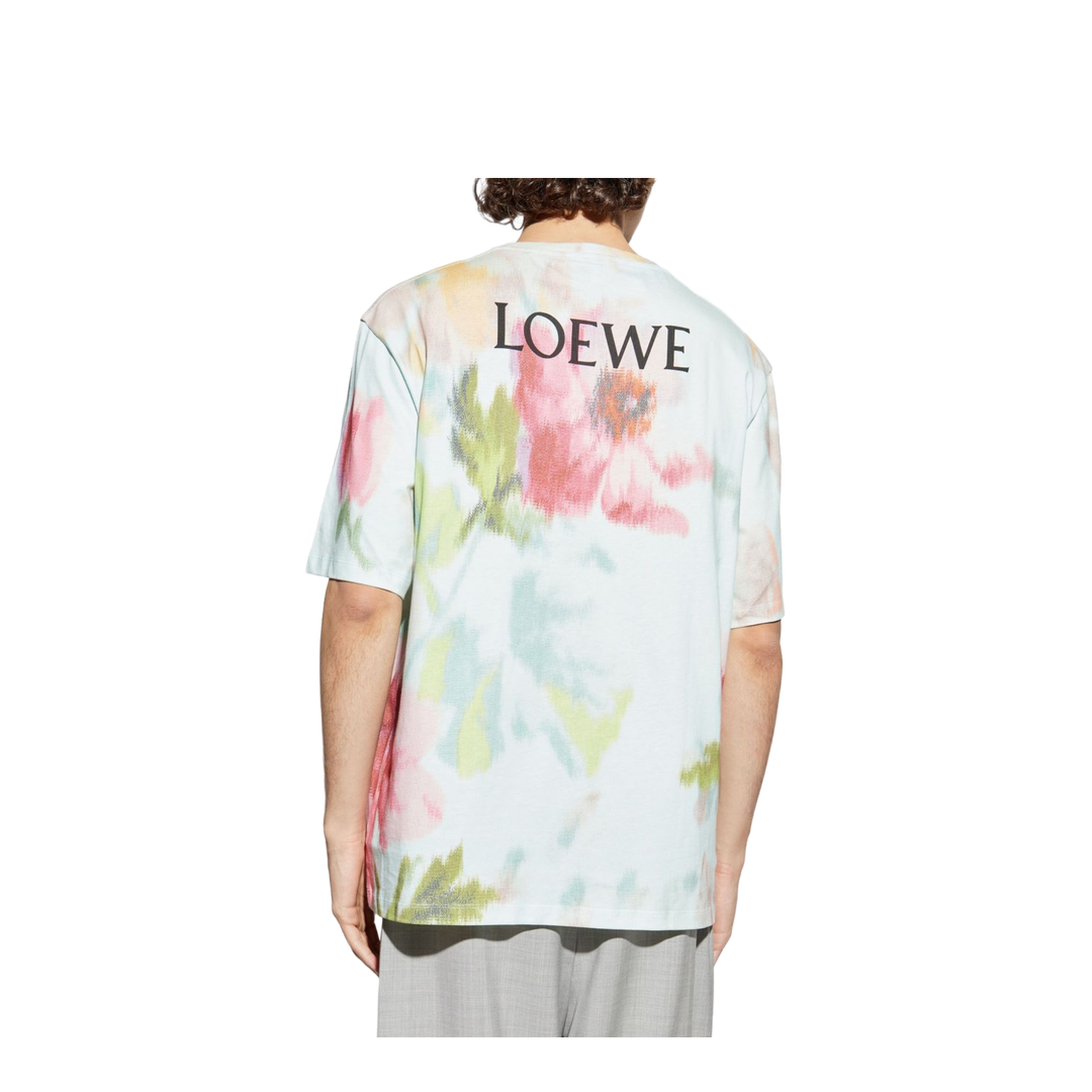 Loose Fit T-Shirt in Cotton Blue