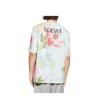 Loose Fit T-Shirt in Cotton Blue
