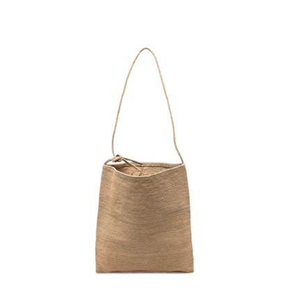 MAYFEYR - Sophie Digard - Beige Woven Texture Shoulder Bag - S147/CRUF/L/RPANAMA