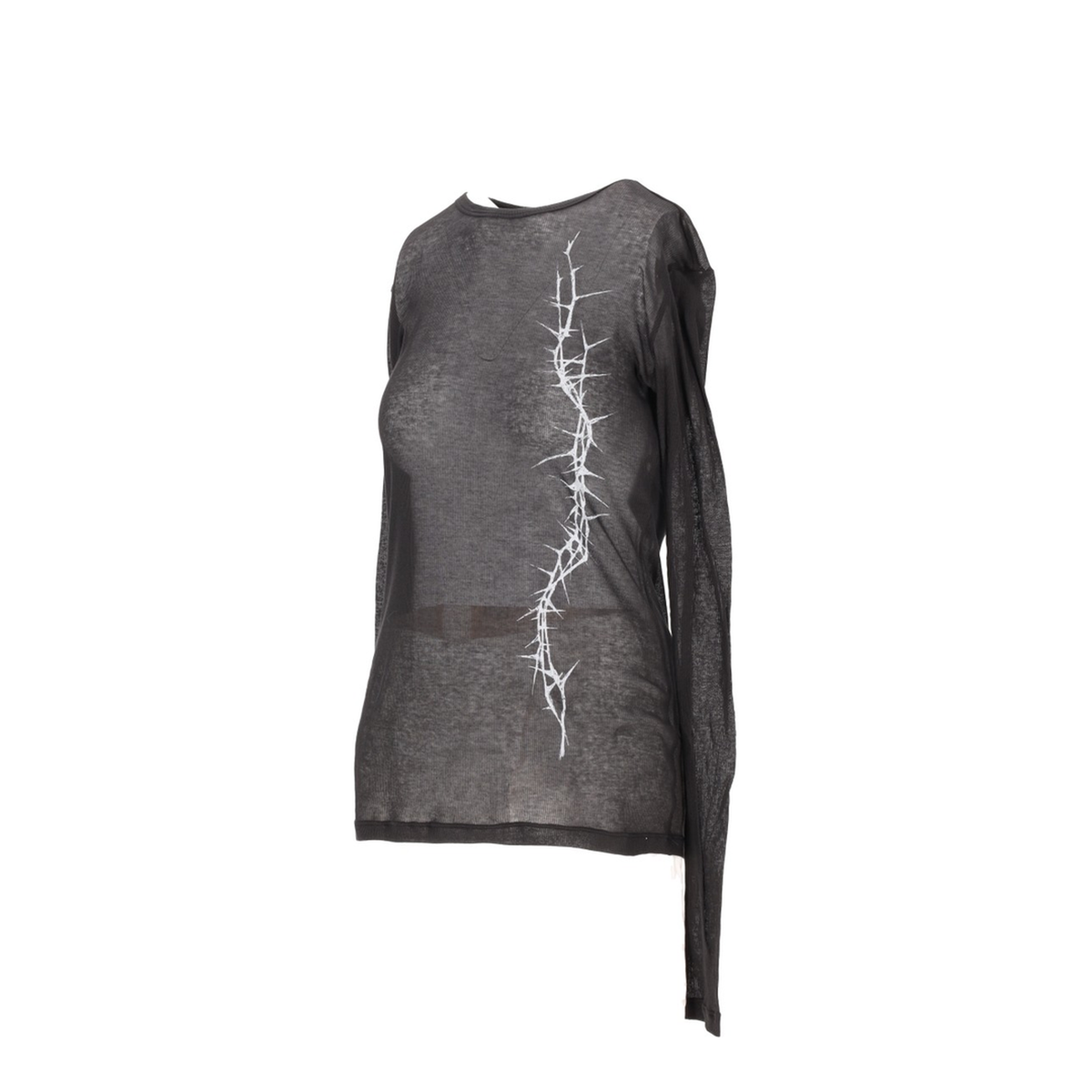 MAYFEYR - ANN DEMEULEMEESTER - Fiene Slim Fit Long Sleeve T Shirt Thorns Print - B0012329FA434099