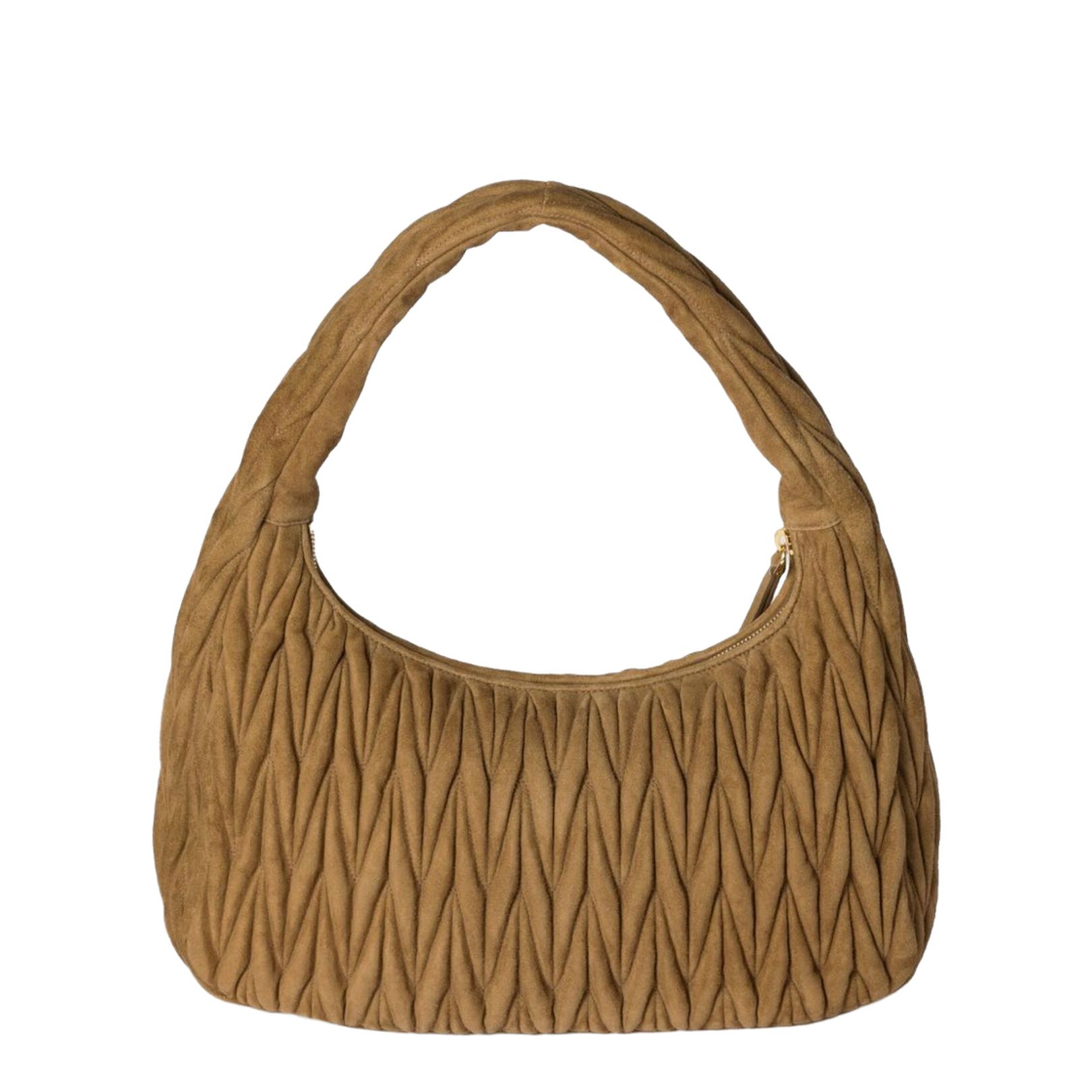 Wander Quilted Suede Bag