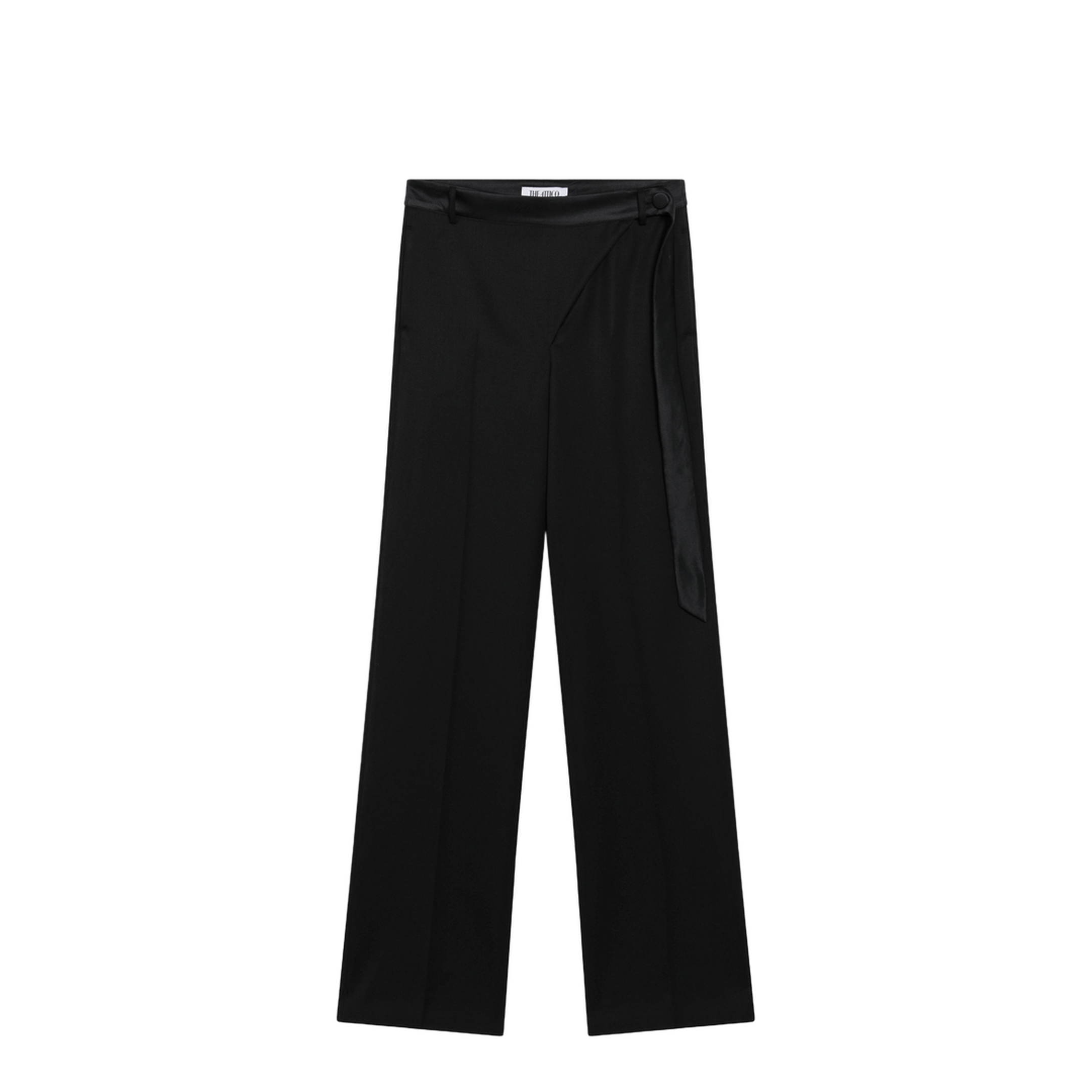 MAYFEYR - The Attico - Black Virgin Wool Tuxedo Trousers - 261WCP00308WWW065AA100