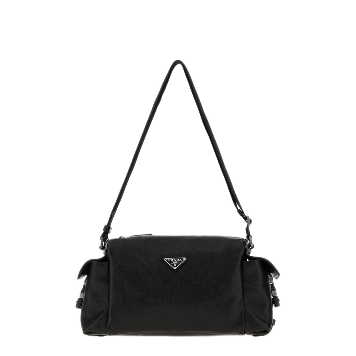 MAYFEYR - Prada - Black Leather Crossbody Bag - 2VH2062HE8F0002