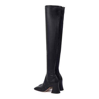 MAYFEYR - CHLOE' - Stivale 38 Nero Pelle - C25A11HSV001001