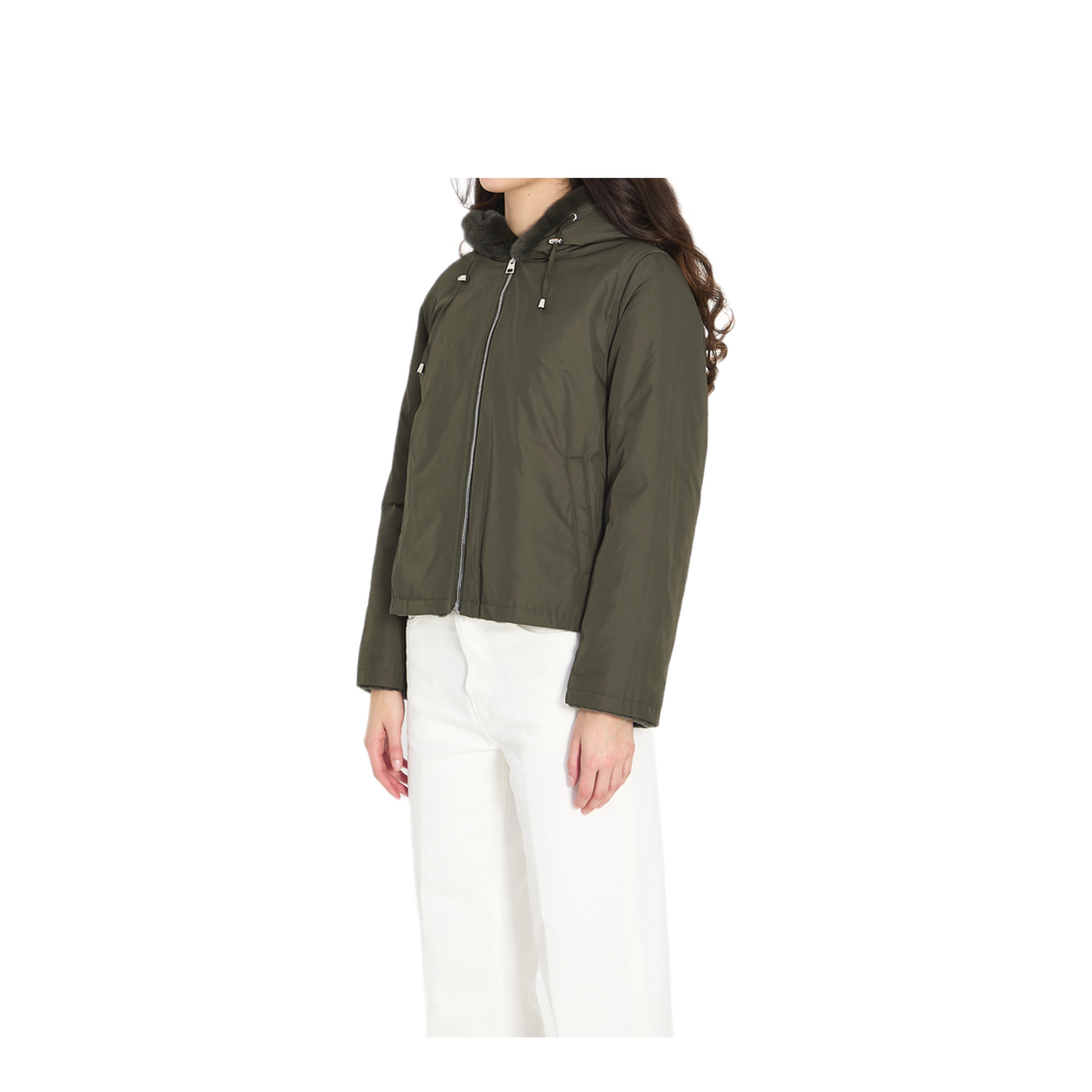 MAYFEYR - Yves Salomon - Reversible Green Fur - 26WYV30158REXXA8001