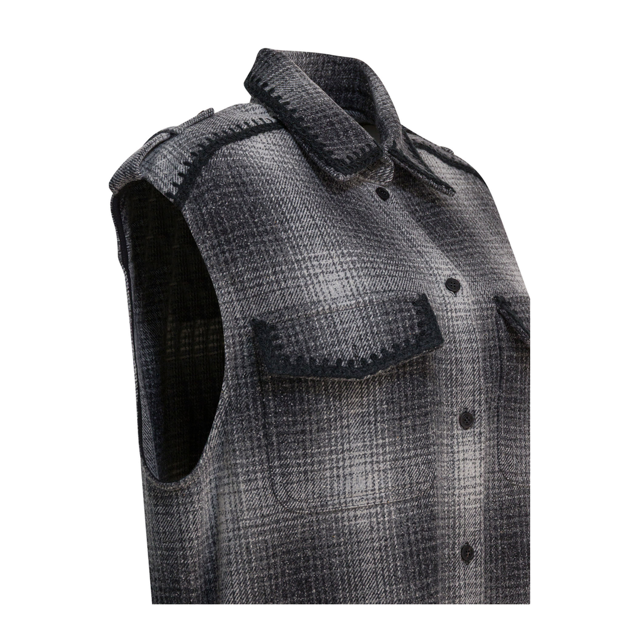 MAYFEYR - Golden Goose - Wool-Blend Chemisier Dress - GWP02356P00215760618