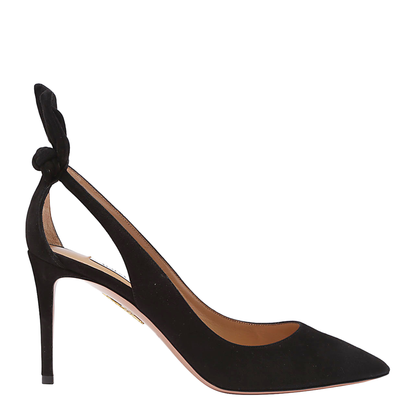 Bowtie Pump Black 85