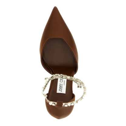 MAYFEYR - Jimmy Choo - With Heel Brown - STEVIE100SATBRONZE