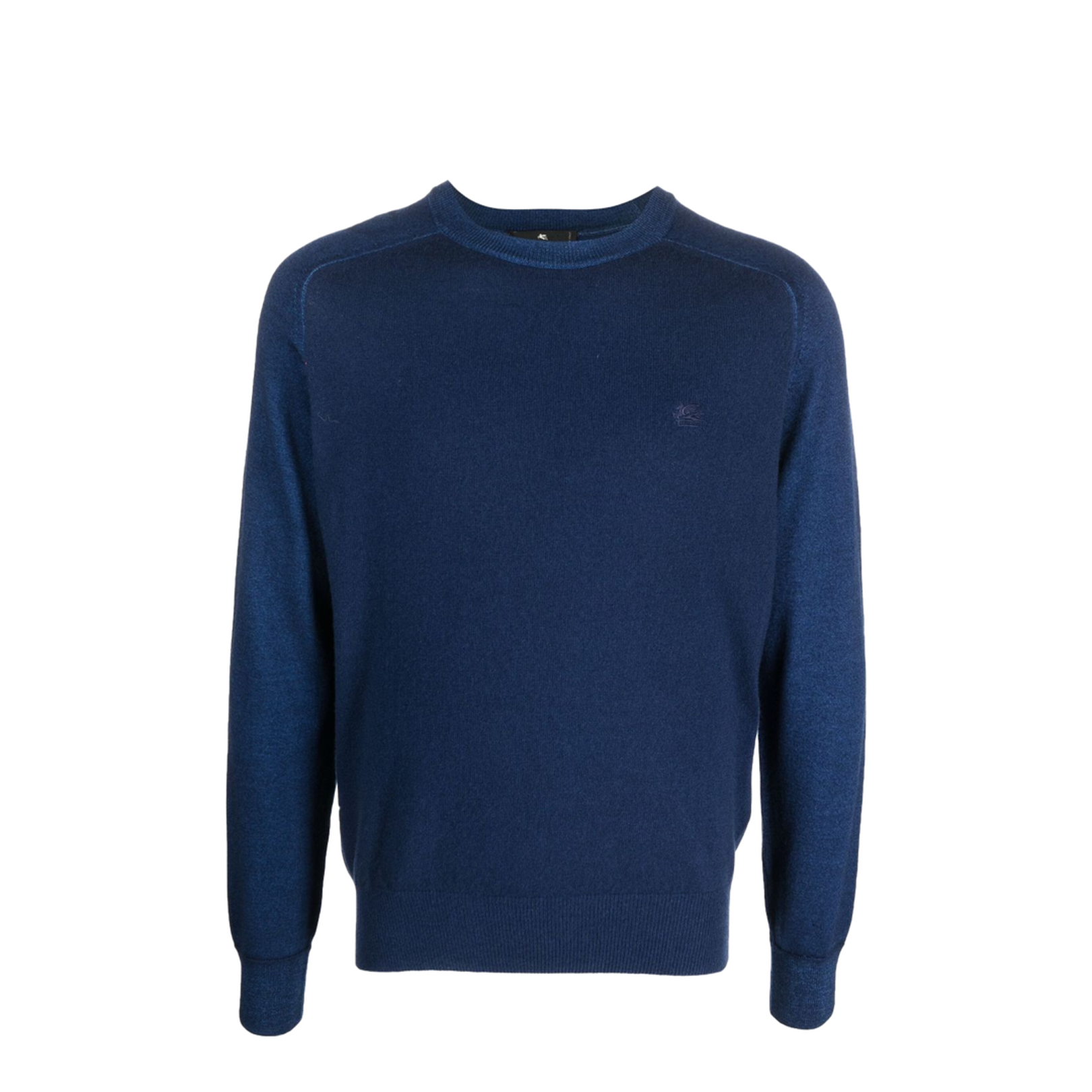 Logo-Embroidered Jumper in Midnight Blue