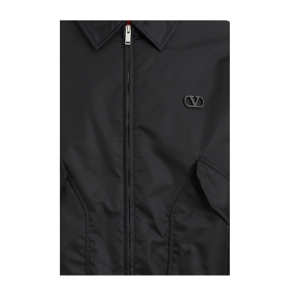 Nylon Bomber Jacket