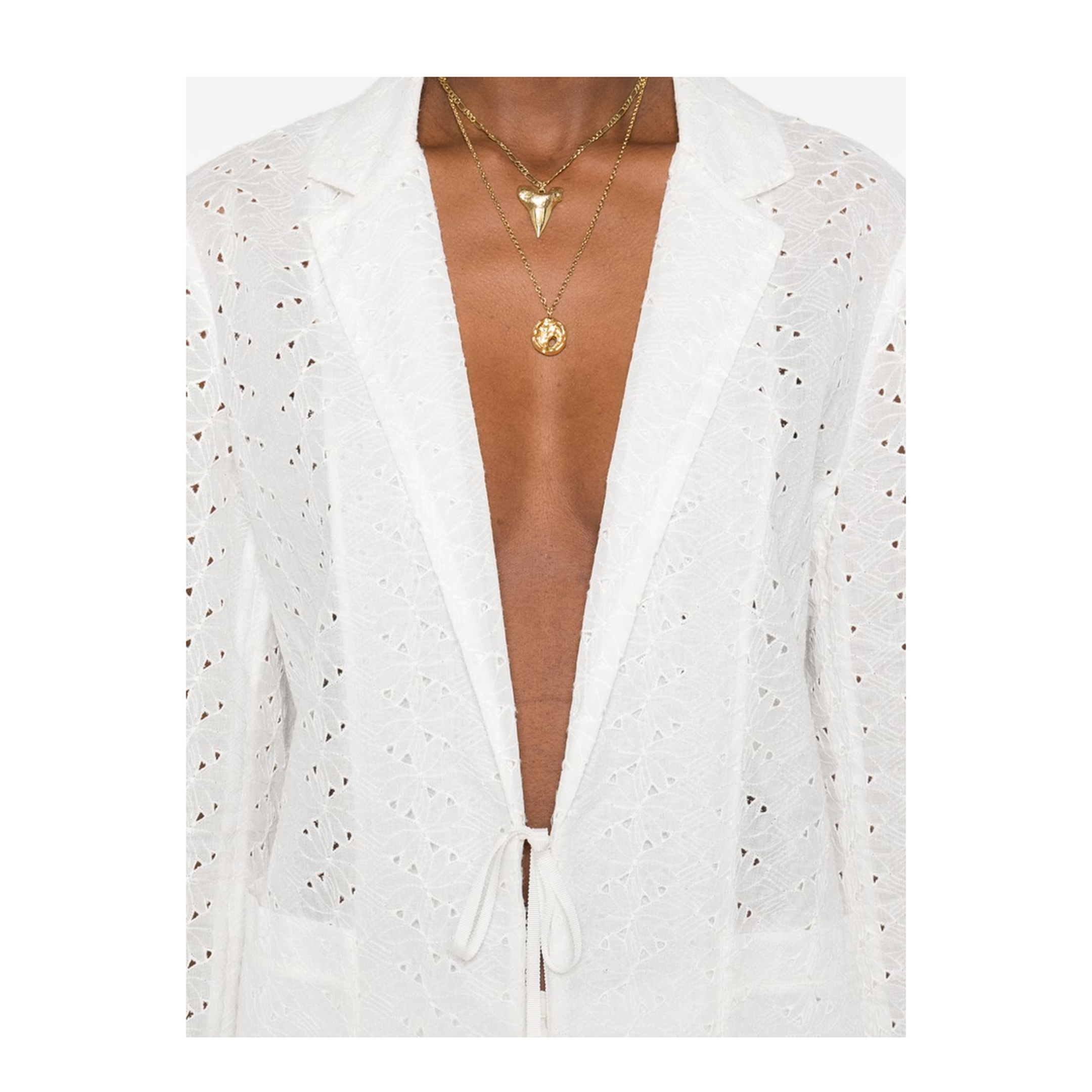 MAYFEYR - Forte Forte - Jackets White - 14877MYJACKETCRYSTAL