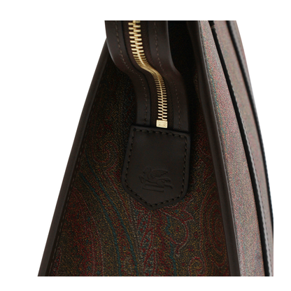 Arnica Paisley Jacquard Tote Bag - Brown