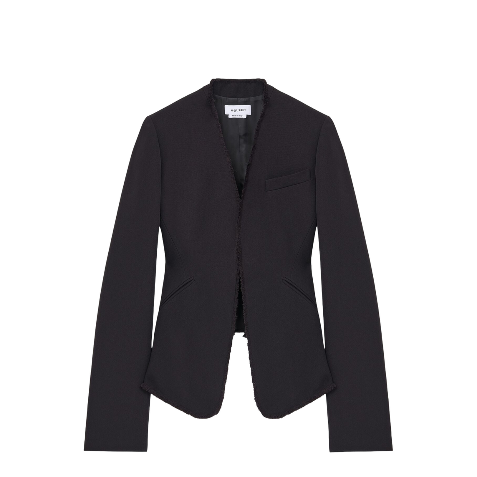 Raw Edge Tailored Jacket