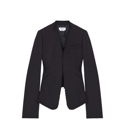 Raw Edge Tailored Jacket