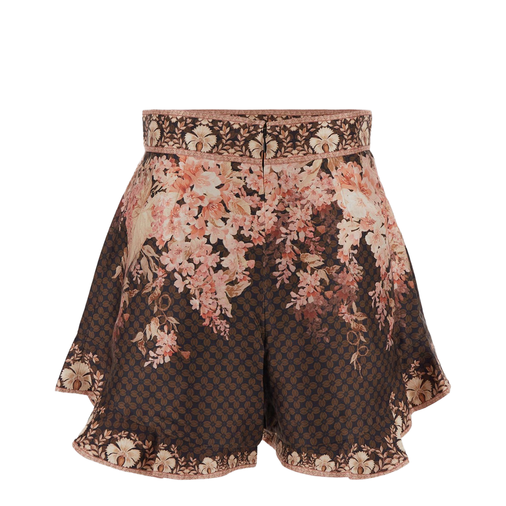 Illuminate Flutter Silk Blend Shorts