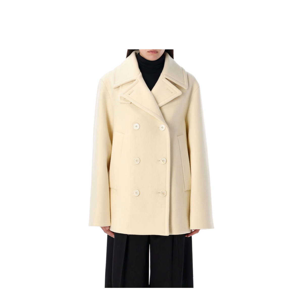 Double-breasted coat