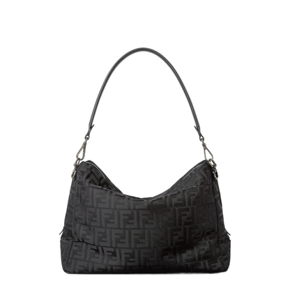 Large Fabric Black Bag