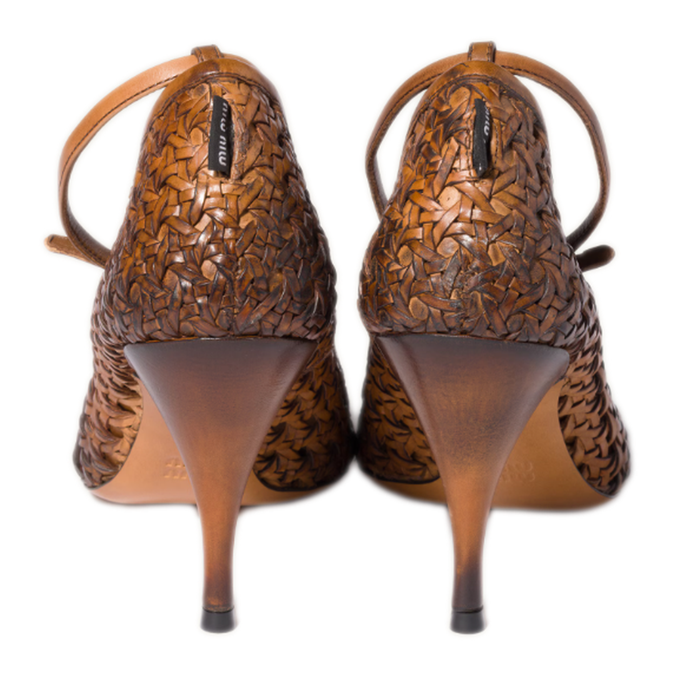MAYFEYR - Miu Miu - Decollete Pumps 36 5 Cognac - 5I654EFA0853ZN7F0046