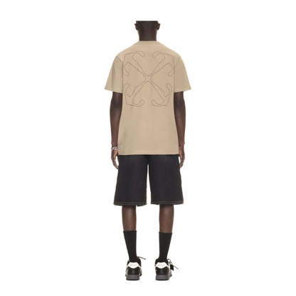 Embroidered Logo Cotton T-shirt