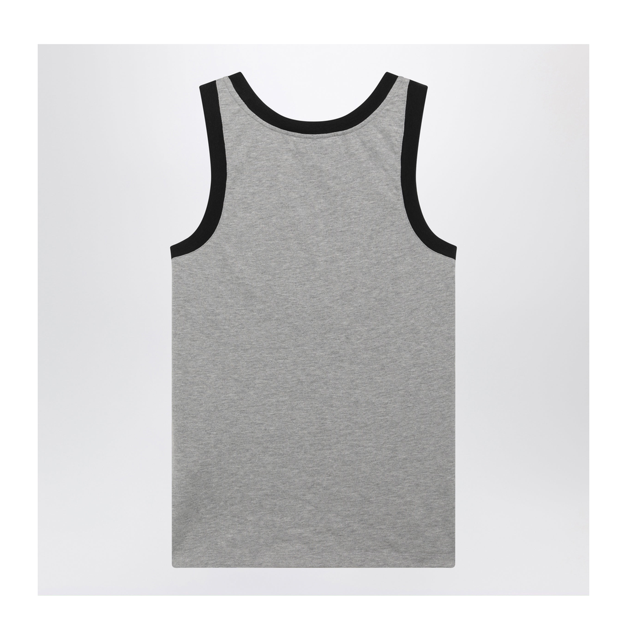 MAYFEYR - Versace - Light Grey Cotton Jersey T-Shirt With Logo Print - 10260031A187312EY90