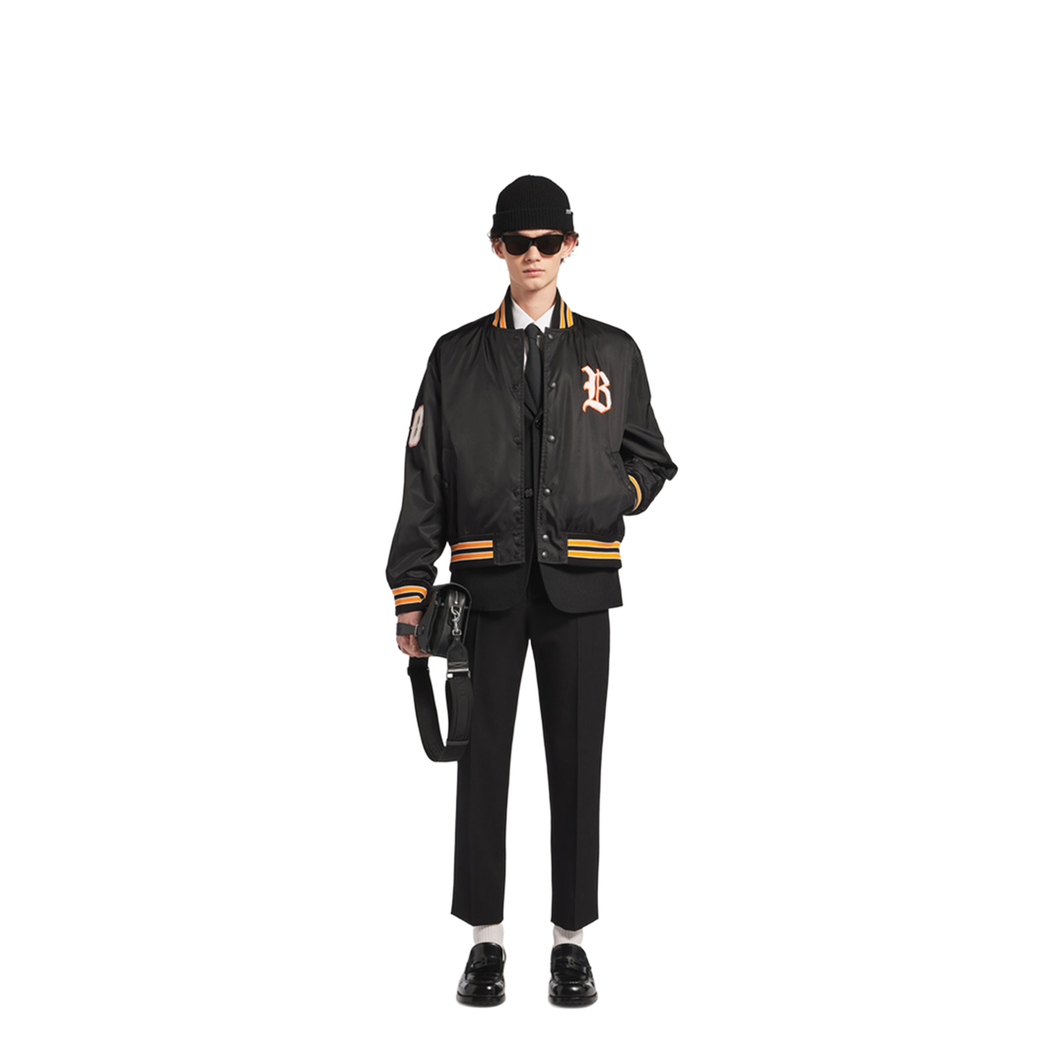 MAYFEYR - Balenciaga - Varsity Jacket In Bomber Twill - A001YGTUO21