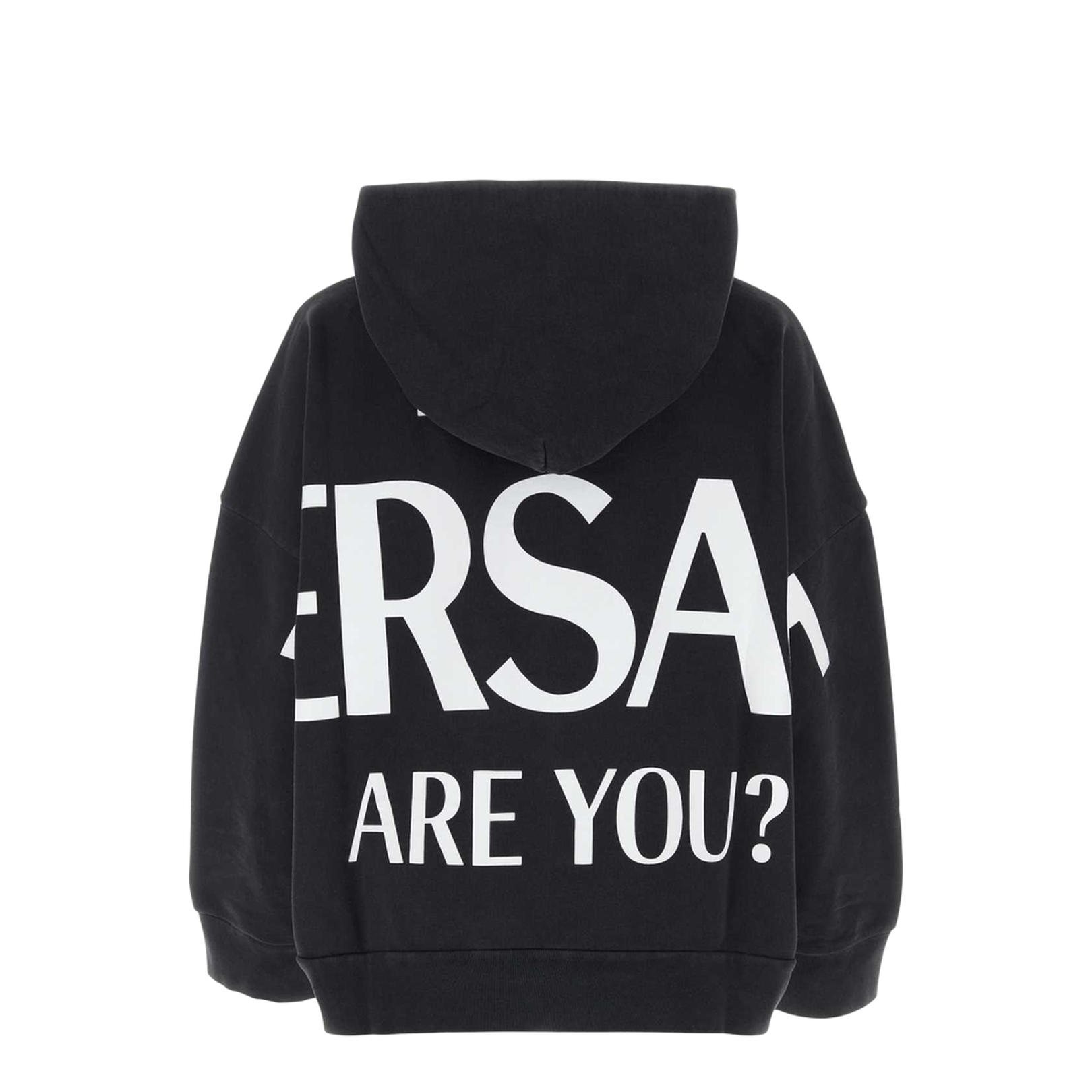 Hooded Sweatshirt With Logo In Black