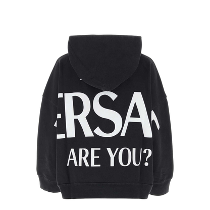 Hooded Sweatshirt With Logo In Black