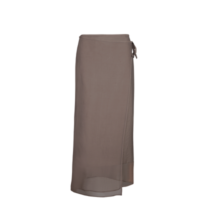 Fluid Skirt in Cotton Blend
