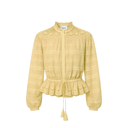 MAYFEYR -  - Blue Polly Shirt - HT0767FAD1J05E10LC
