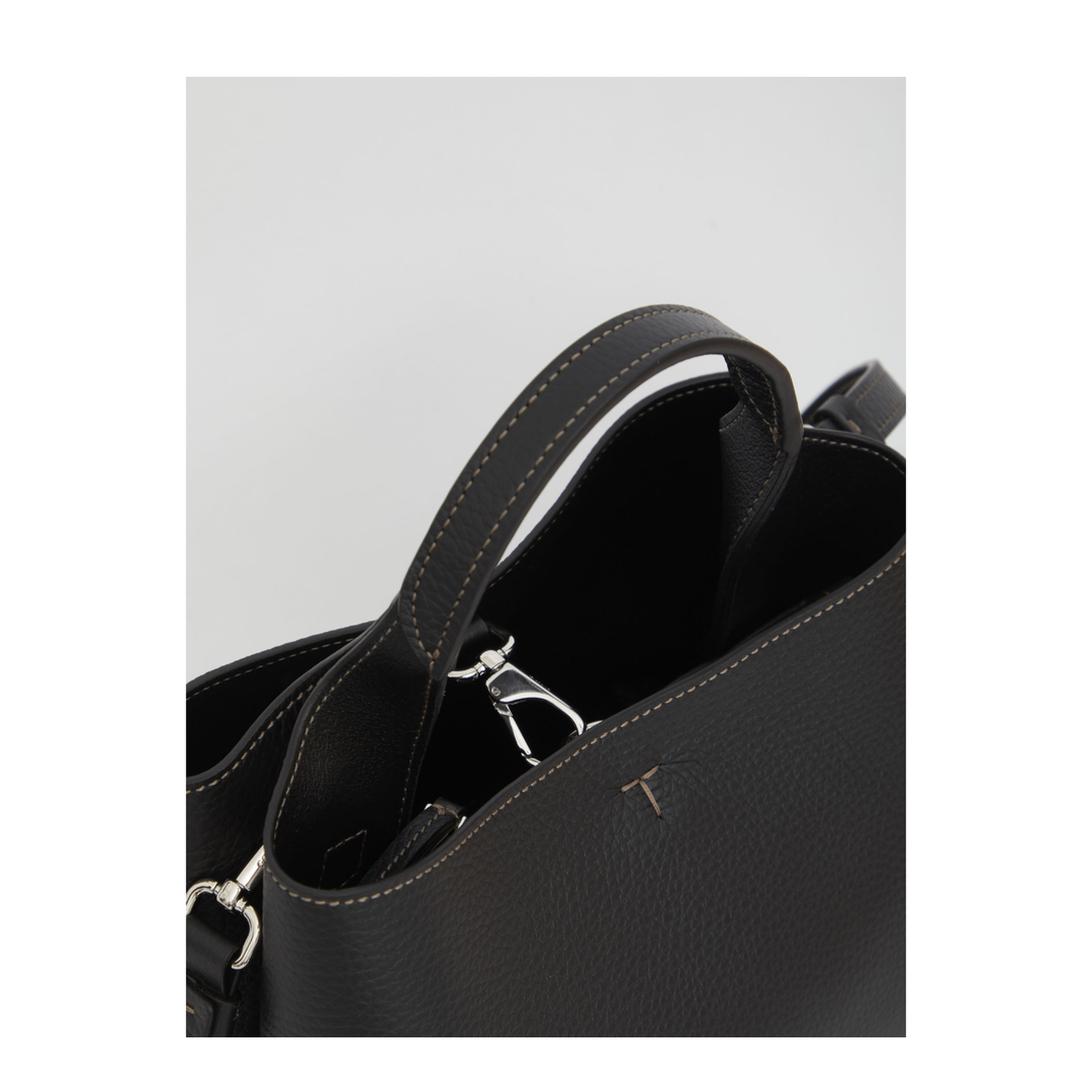 Bag in Leather Micro