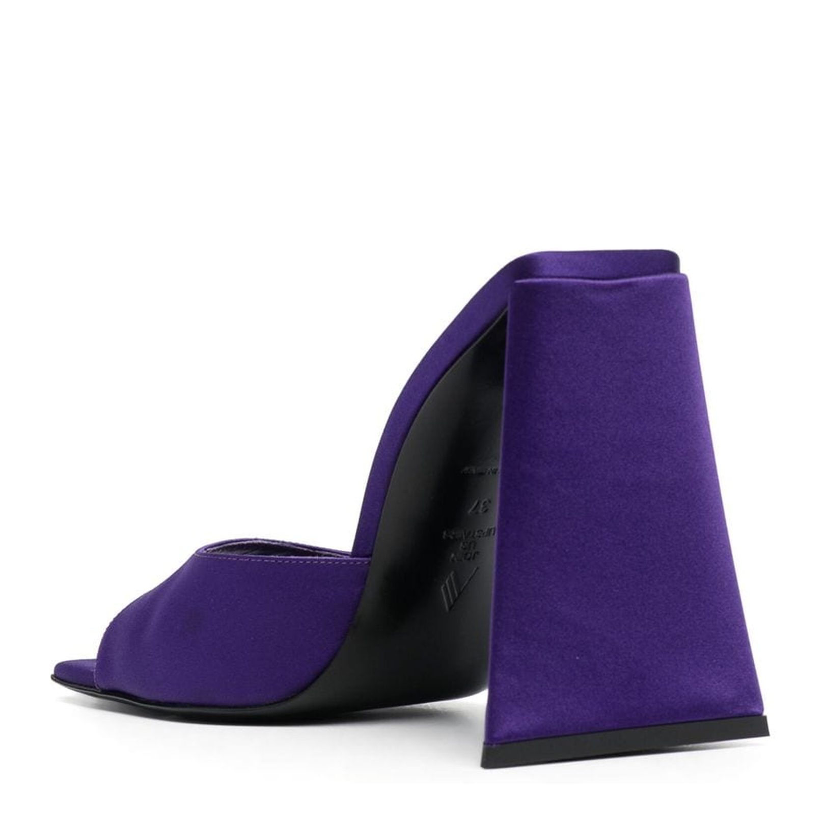 Devon 115mm Satin Mules