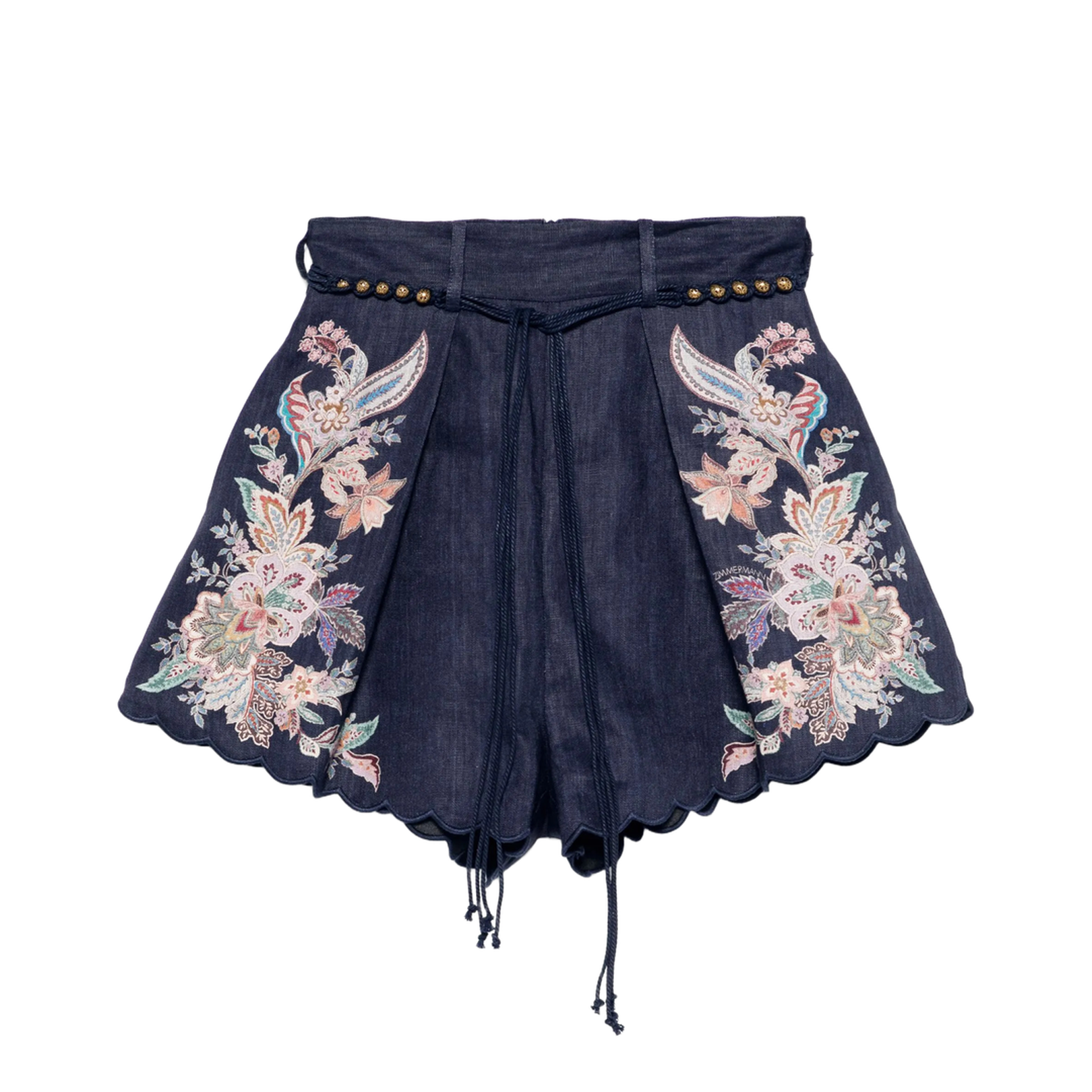 Rhiannon Printed Linen Shorts