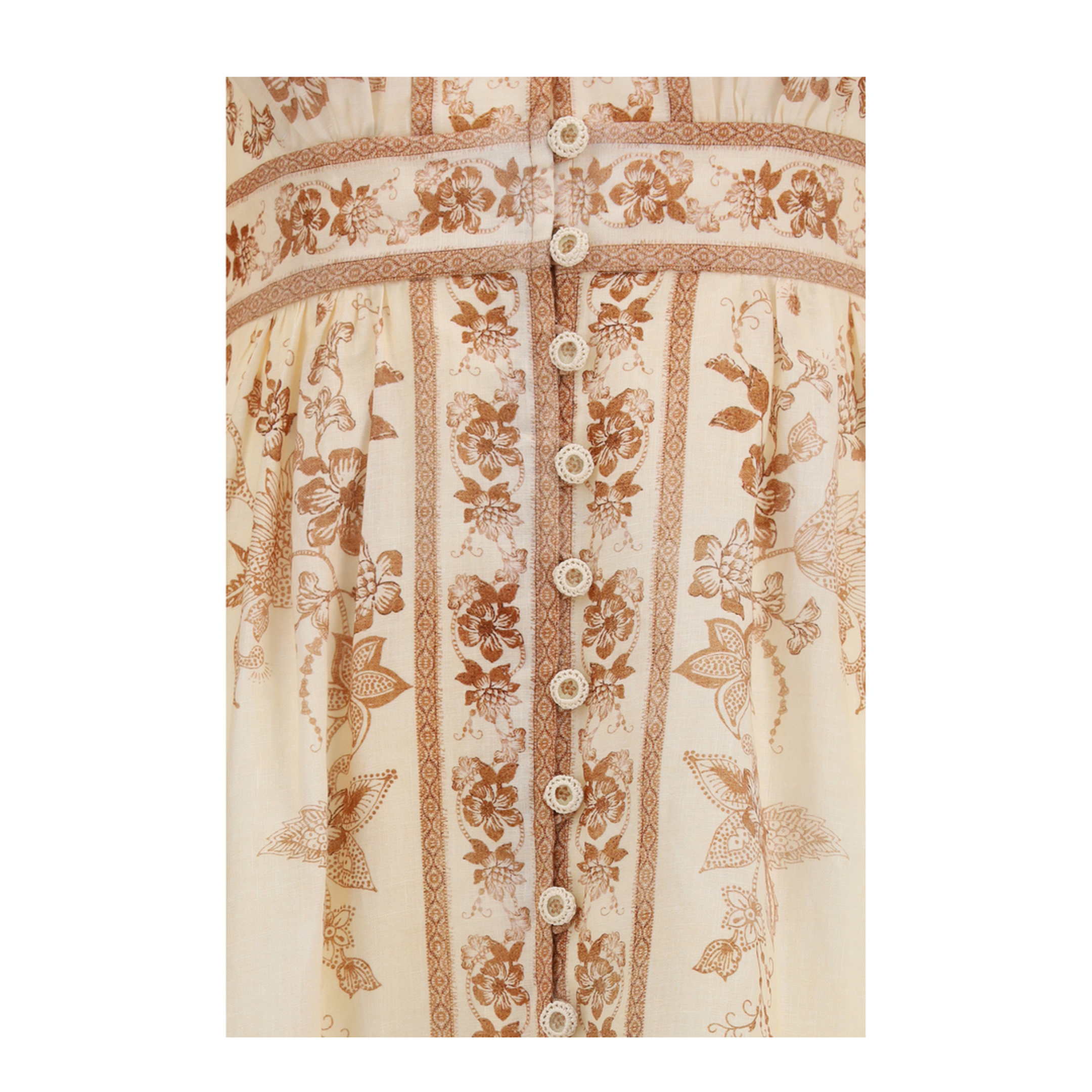 MAYFEYR - Zimmermann - Indra Plunge Floral Dress - 3501DSS262