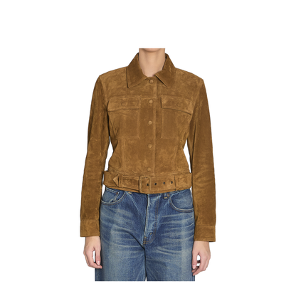 Vintage Suede Leather Jacket
