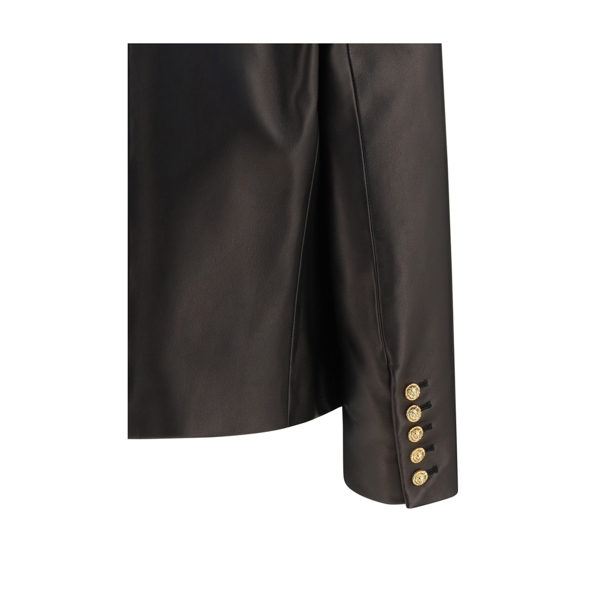 MAYFEYR - Balmain - Spencer Leather Jacket - HF1SC306LE35