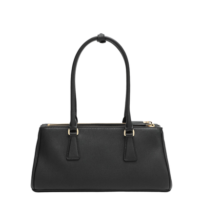 Shoulder Bag with Triangle Logo