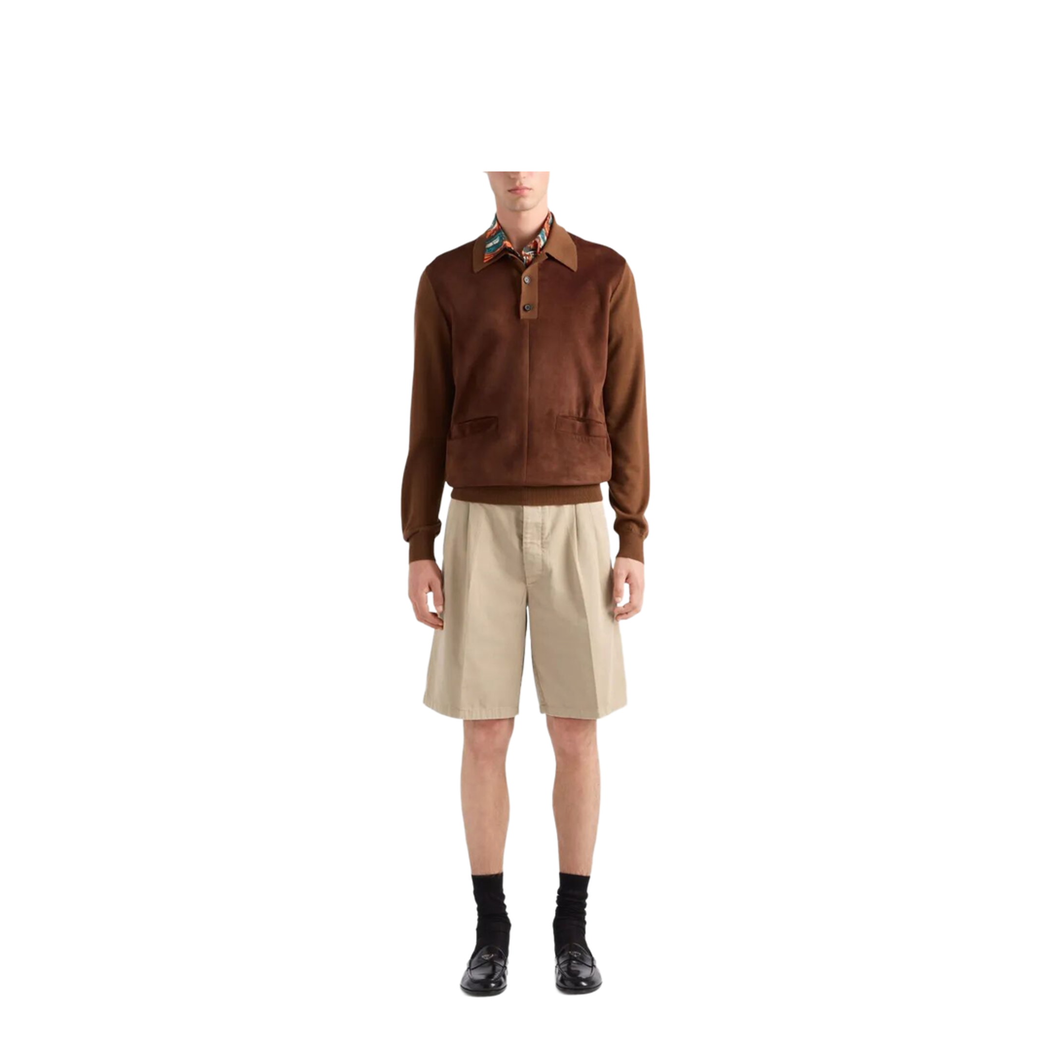 MAYFEYR - Prada - Vintage-Effect Cotton Bermudas - SPH343SOOO16FT