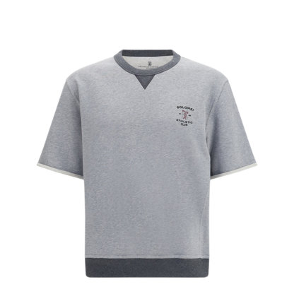 MAYFEYR - Brunello Cucinelli - Melange Fabric T Shirt - MM8263391GCT924
