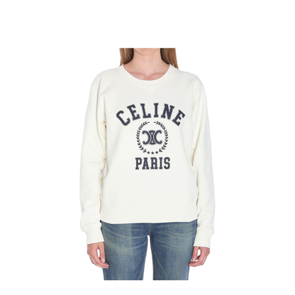 Oversized Sweatshirt in Cotton Fleece