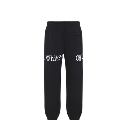 MAYFEYR - Off-White - Black Bookish Scarf Cuffed Sweatpants - 44MCH057F26F001001BLACK