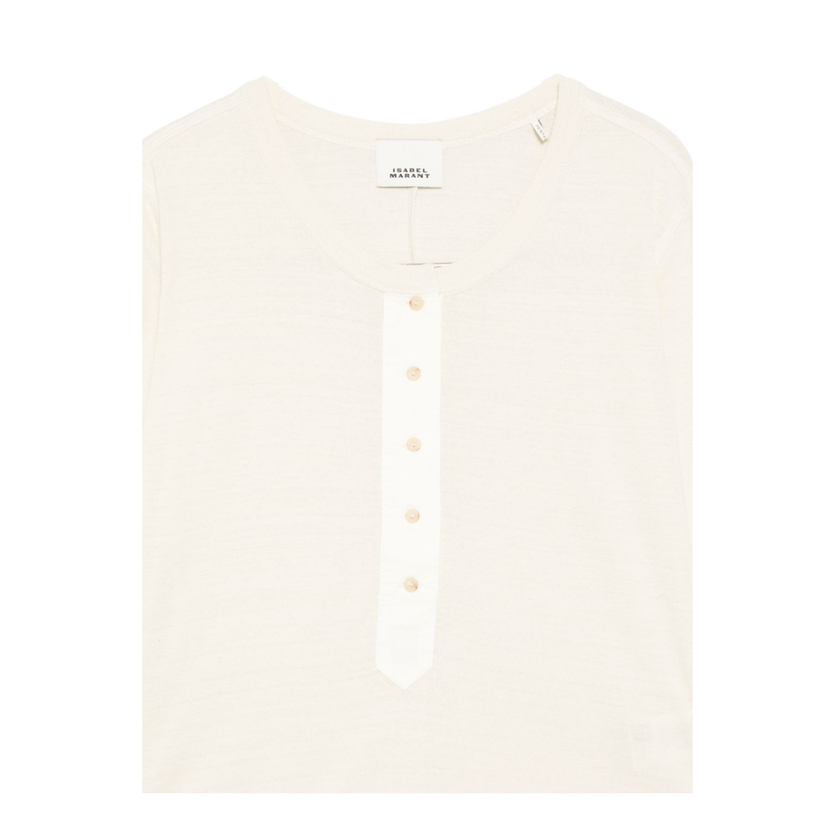 MAYFEYR - Isabel Marant - Ecru Sweater - TS0325FAD2K05I23EC