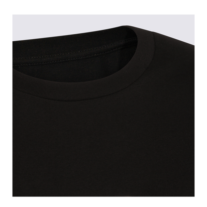 Black Cotton T-Shirt