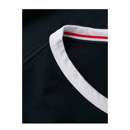 MAYFEYR - Thom Browne - Ss Ringer Tee In Medium Weight Jersey - MJS083A00042415