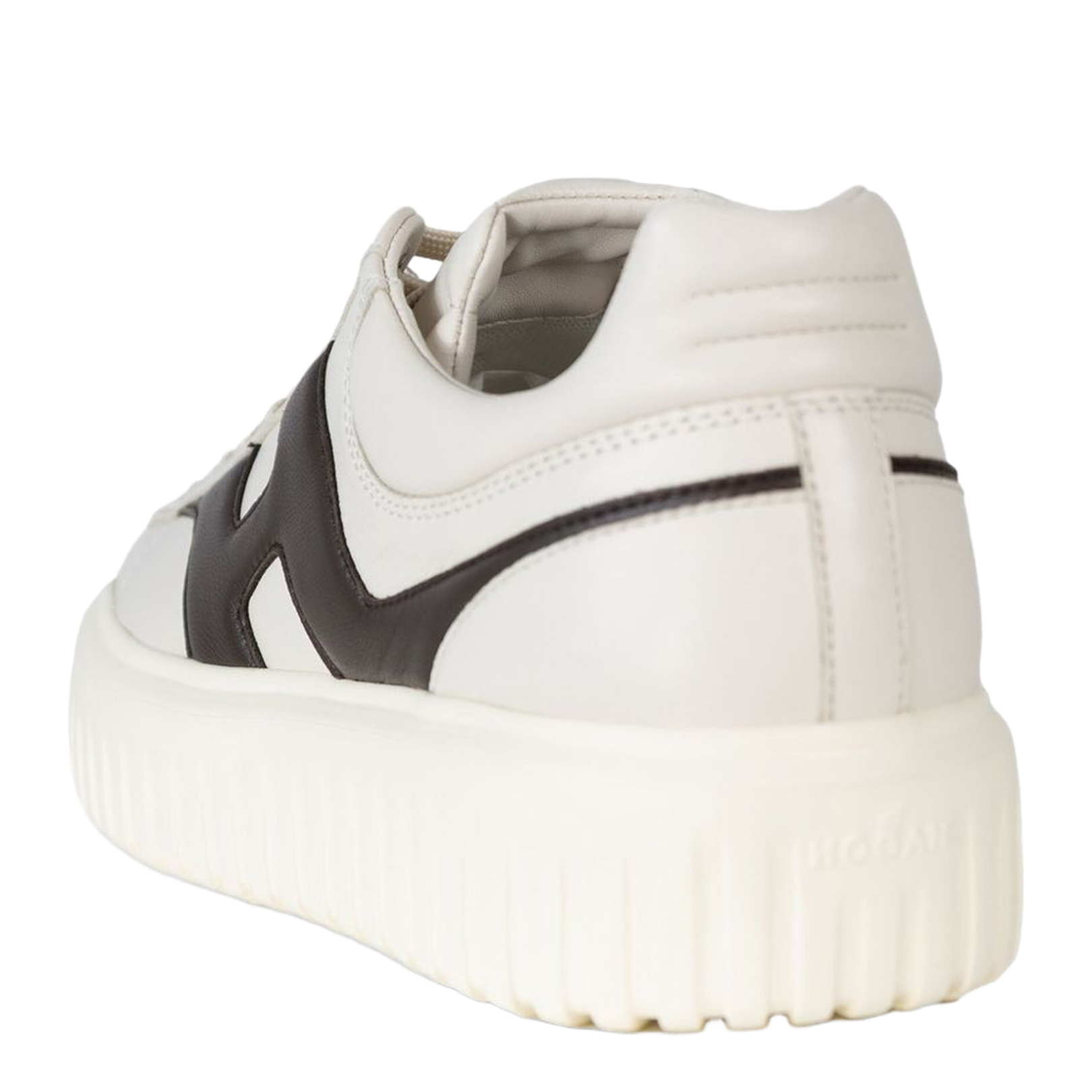 White H-Stripes Sneakers